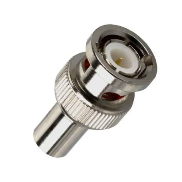 BNC Female Plug to RCA Male Jack Coax Cable Adapter Connector Coupler CCTV Video - Picture 3 of 4